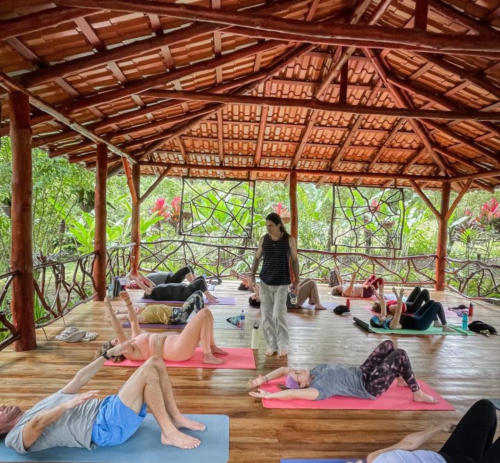 Live Yoga Sessions Blue River Resort and Hot Springs, Costa Rica